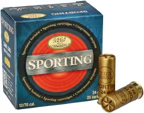 Патрон Zala Arms Sporting кал. 12/70 дробь № 7,5 (2,4 мм) навеска 24 г
