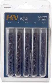 Пули пневматические H&N Slug Sampler Test Set. кал. 5.53 мм