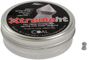 Кулі пневматичні Coal Xtreme HT. Кал. 4.5 мм. Вага - 0.675 г. 400 шт/уп
