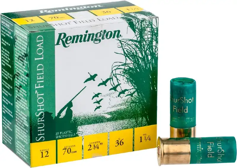Патрон Remington Shurshot Field Load кал. 12/70 дробь №3 (3,3 мм) навеска 36 г