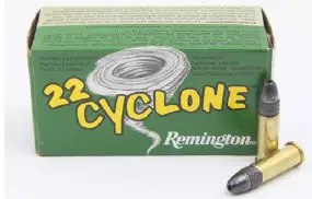 Патрон Remington Cyclone кал .22 LR пуля HP масса 36 гр (2.3 г)