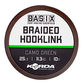 Повідковий матеріал Korda Basix Braided Hooklink 10m 25lb