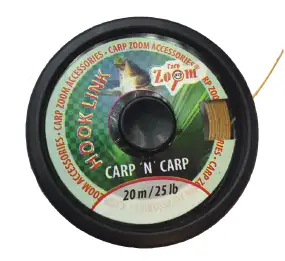 Повідковий матеріал CarpZoom Hooklink Mudi 25lb 20м (brown)