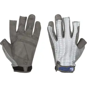 Рукавички Buff Fighting Work II Gloves Gray Scale M/L
