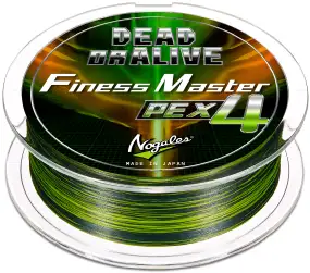 Шнур Varivas Nogales Dead or Alive Finesse Master PE X4 150m (зелено-салатовий) #0.6/0.128mm 10lb/4.53kg