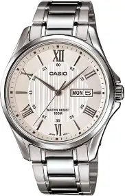 Годинник Casio MTP-1384D-7AVEF. Сріблястий