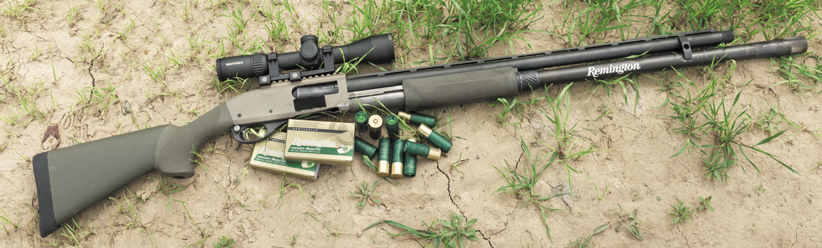  Патроны Remington Premier и прицел Nightforce SHV 3-10x42 превращают R870 в дальнобойное снайперское оружие