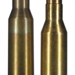 Слева — стандартный патрон .338 LM, справа — шведский вариант в калибре .338: патрон .338 Norma Magnum с пулей Sierra HPBT MatchKing массой 300 гран