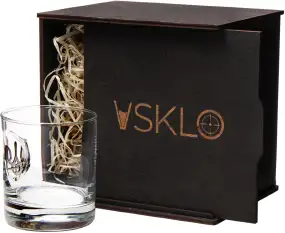 Склянка Vsklo з гербом Україна