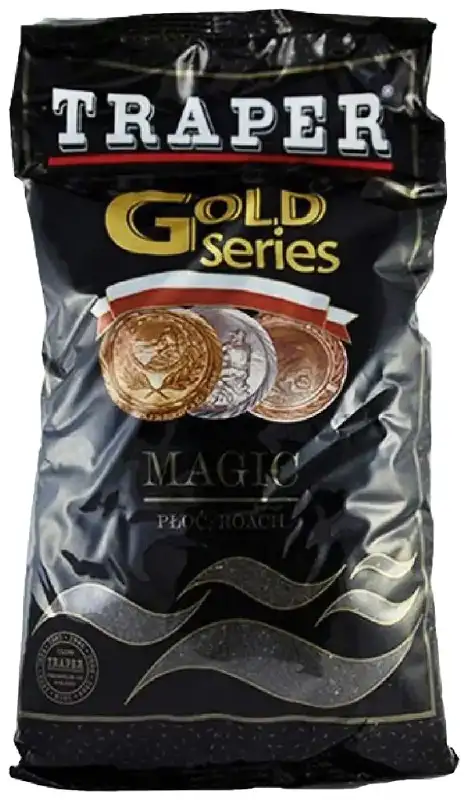 Прикормка Traper Gold Series Magic Black 1kg