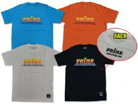 Футболка Reins Logo T-shirt M Оранжевый