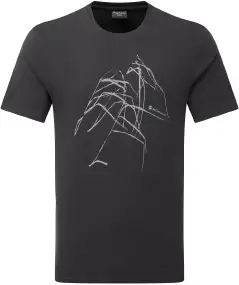 Футболка Montane Abstract T-Shirt M Midnight grey