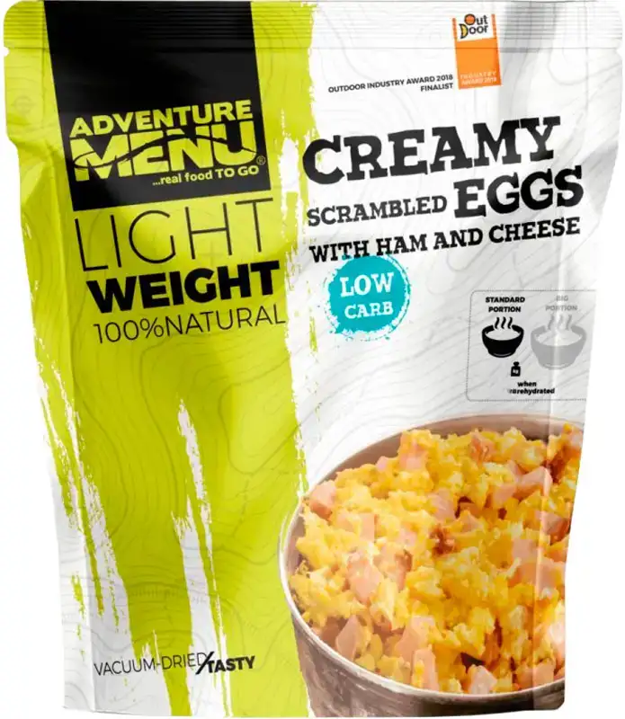 Омлет с ветчиной и сыром Adventure Menu Creamy scrambled eggs with ham and cheese 112г