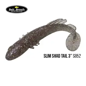 Силікон Bait Breath BeTanCo Shad Tail Slim 3" (8шт/уп) #S852