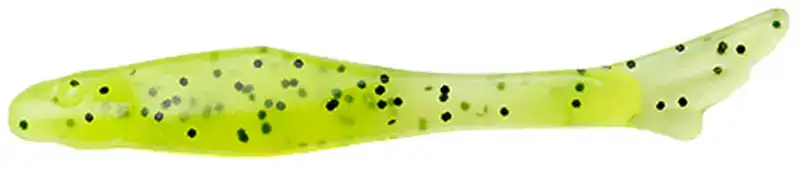 Силикон FishUP Tiny 1.5" #055 - Chartreuse/Black (12шт/уп)