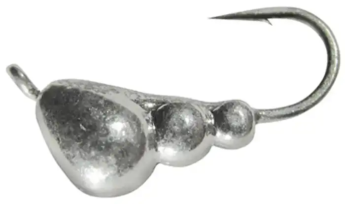 Мормышка вольфрамовая Shark Муравей с ушком 0.85g 4.0mm крючок D14 ц:серебро