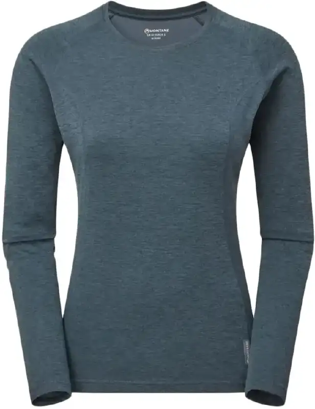 Термокофта Montane Female Dart Long Sleeve T-Shirt L/14/40 Orion Blue