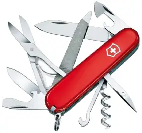 Нож VICTORINOX 1.3743 Mountaineer ц: красный