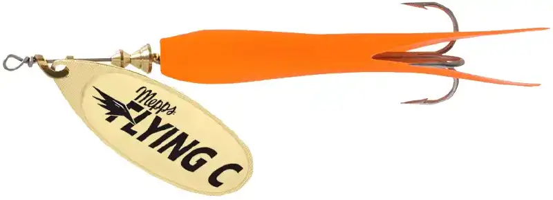 Блешня Mepps Aglia Flying 10.0 g Gold Orange