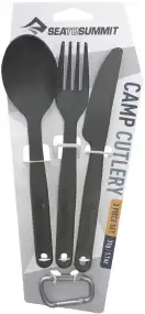 Набір столових приладів Sea To Summit Camp Cutlery Set к:charcoal