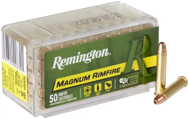 Патрон Remington Magnum Rimfire кал .22 WMR пуля JHP масса 40 гр (2.6 г)