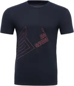 Футболка Savage Short sleeve T-Shirt/RED "I am Savage" design 2XL к:чорний