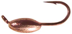 Мормишка вольфрамова Shark Овсинка 0.1g 2.0mm гачок D18 к:мідь