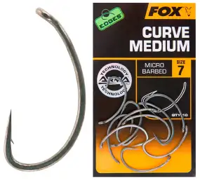 Крючок карповый Fox International Curve Medium #2 (10 шт/уп)