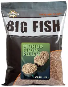 Пелети Dynamite Baits Big Fish Method Feeder Pellets 2mm 1.8kg