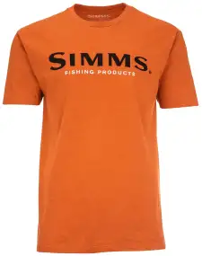 Футболка Simms Simms Logo T-Shirt XL Adobe Heather