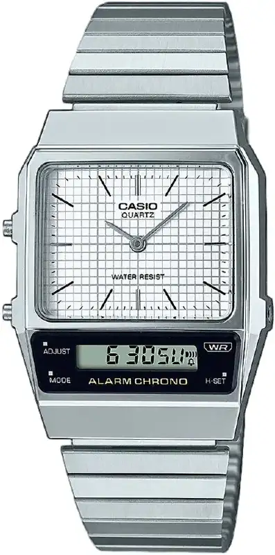 Годинник Casio AQ-800E-7AEF. Сріблястий