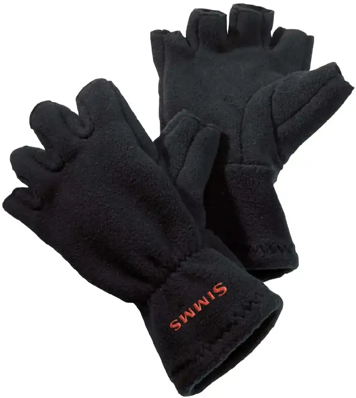 Перчатки Simms Freestone Half-Finger Glove ц:black