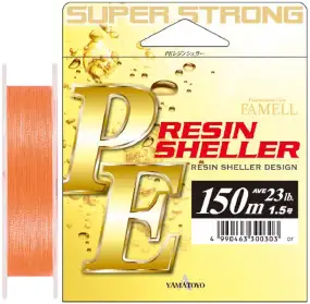 Шнур Yamatoyo PE Resin Sheller 150m (Orange) #2.5 32lb