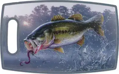 Кухонна дошка Riversedge Bass Plastic Cutting Board 40*20см