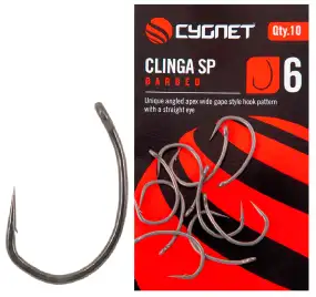 Крючок карповый Cygnet Clinga SP №6 (10шт/уп)