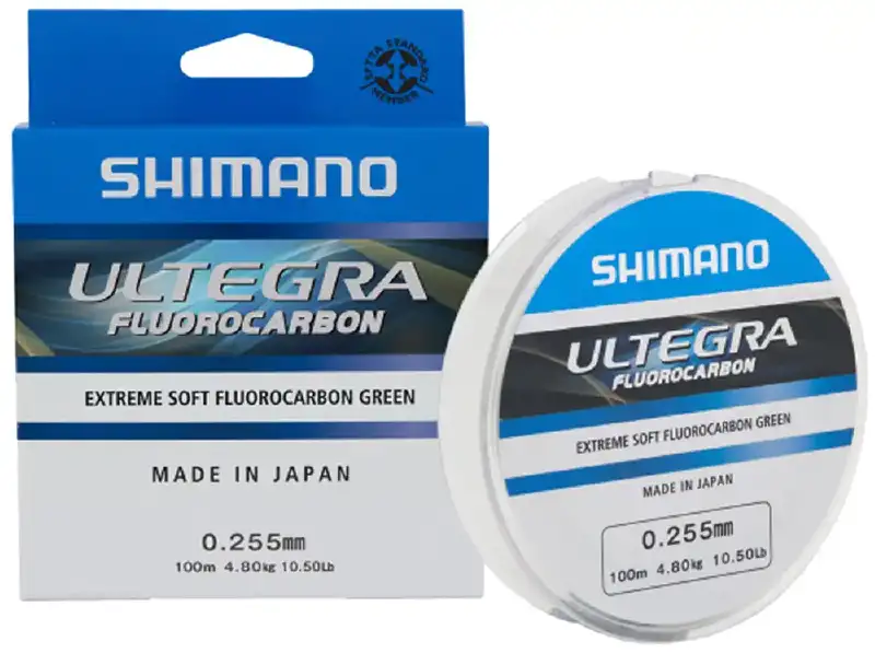 Флюорокарбон Shimano Ultegra Fluorocarbon 100m 0.225mm 4.0kg ц:green