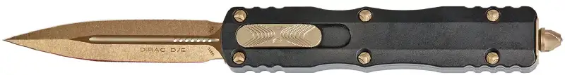 Нож Microtech Dirac Double Edge Bronze
