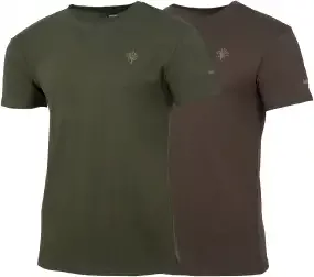 Комплект футболок Hallyard Jonas. размер - Цвет - зелёный/коричневый