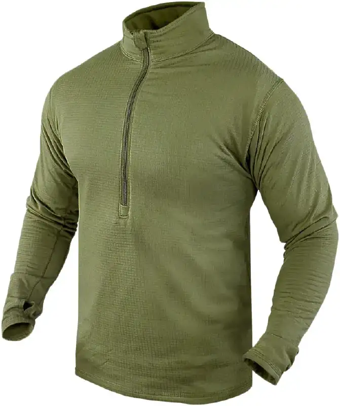 Термокофта Condor-Clothing Base II Zip Pullover XL Olive drab