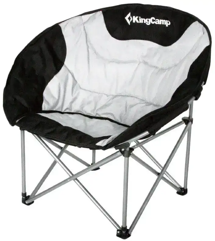 Кресло KingCamp Deluxe Moon Chair. Black/grey