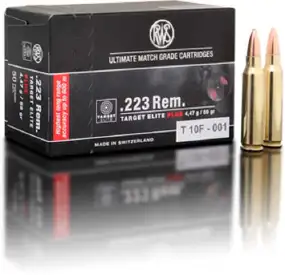 Патрон RWS Target Elite Plus кал.223 Rem куля Sierra MatchKing HPBT маса 4,47 м