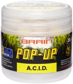 Бойлы Brain Pop-Up F1 A.C.I.D (лимон) 12mm 15g
