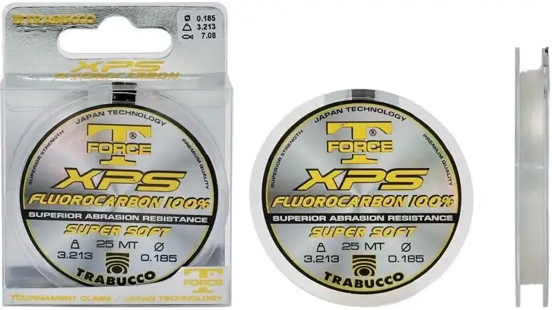 Флюорокарбон Trabucco T-Force XPS Fluorocarbon 25m 0.201mm 3.85kg