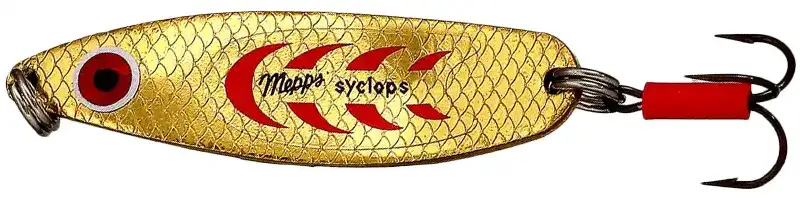 Блесна Mepps Syclops №3 26.0g Gold Red