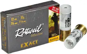 Патрон Rottweil Exact Magnum кал.12/76 пуля Gualandi масса 32 г