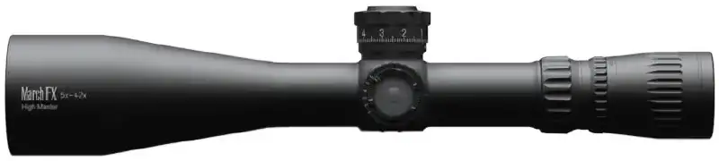 Приціл оптичний March FX High Master 5-42x56 сітка FML-3 з підсвічуванням