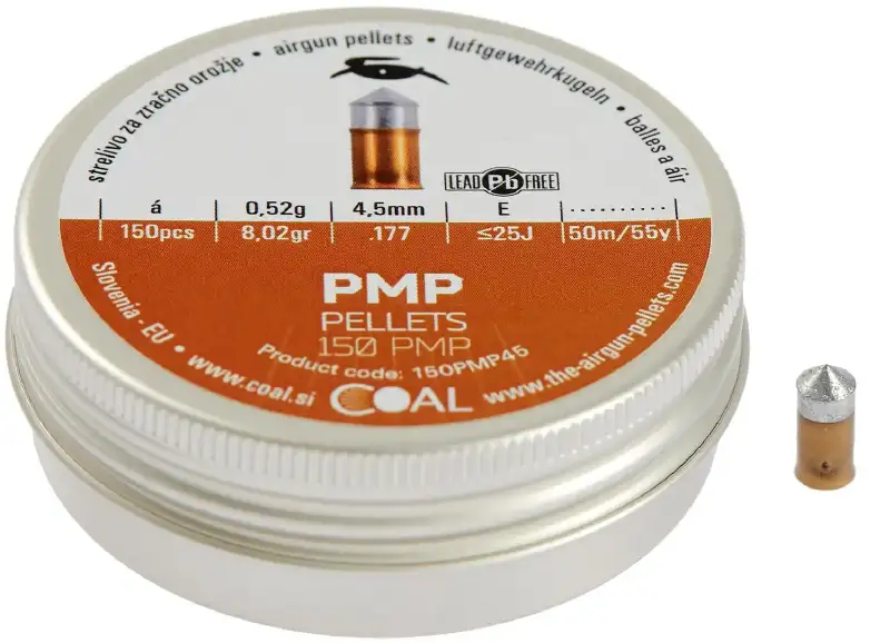 Пули пневматические Coal PMP кал. 4.5 мм 0.52 г 150 шт/уп