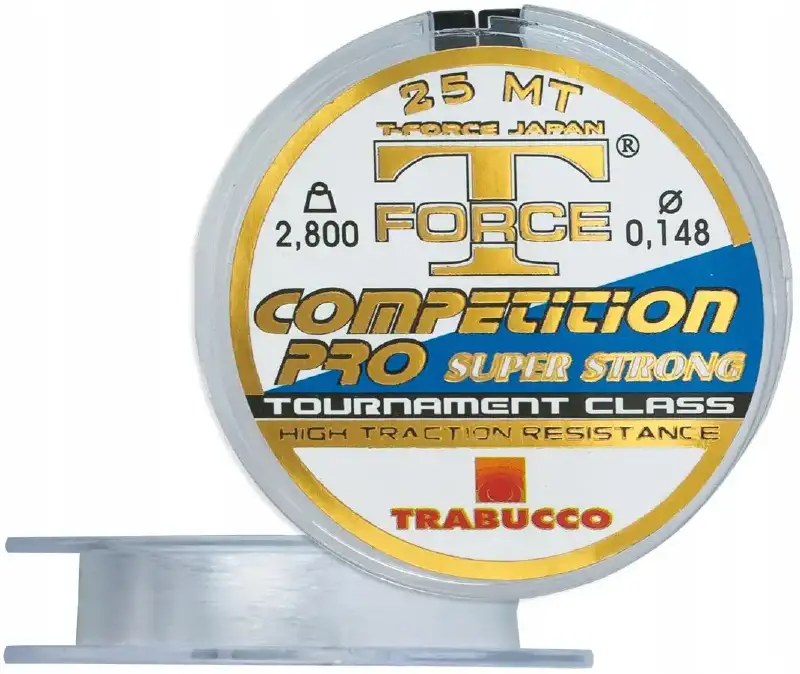 Леска Trabucco T-Force Competition Pro Strong 25m 0.12mm 2.10kg