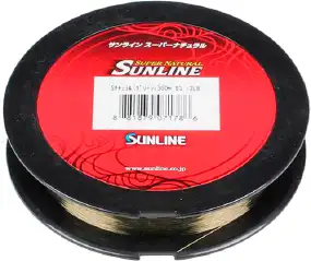 Леска Sunline Super Natural (серая) 100м 0.405мм 11,3кг