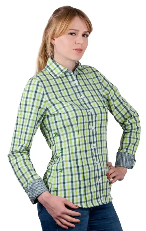 Блуза Orbis Textil Светло-зеленый